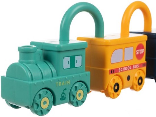 Kruzzel Puzzel Speelset - Voertuigen en Sleutels - Voor Kinderen