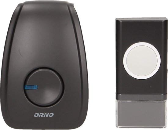 OPERA AC Draadloze deurbel met 1 ontvanger - Plug-in stopcontact - Optische indicatie - Instelbaar Volume/36 Melodieën - IP44