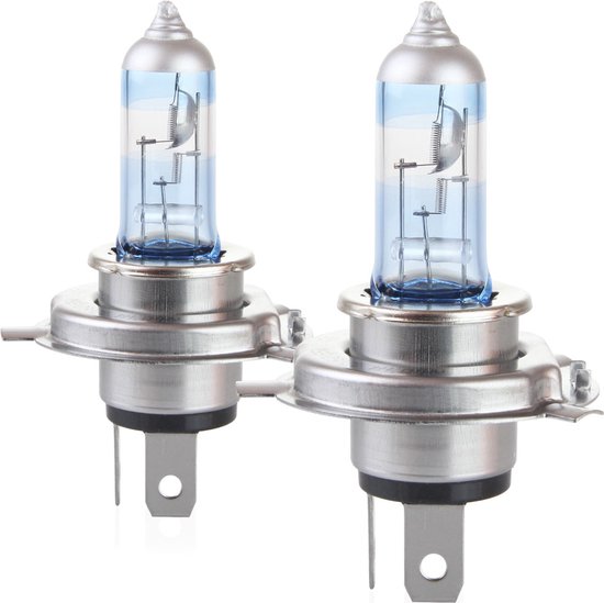 AMiO LumiTec Silver Halogeen Dimlicht +130% H4 12V 60/55W (set)