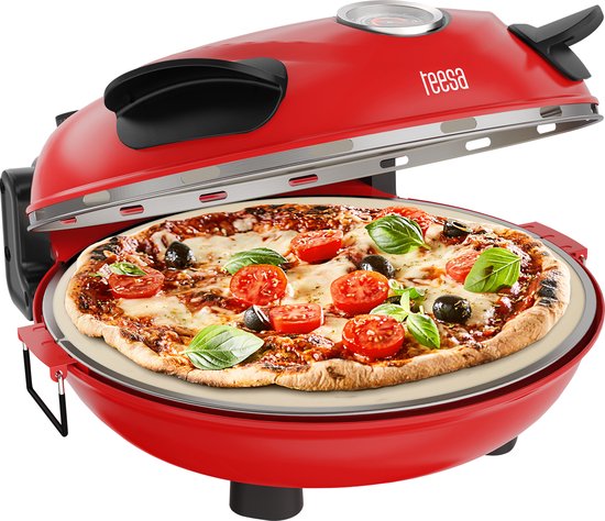 Teesa Supreme+ Serie - Pizzaoven - 1200W - 405°C - Keramische Steen