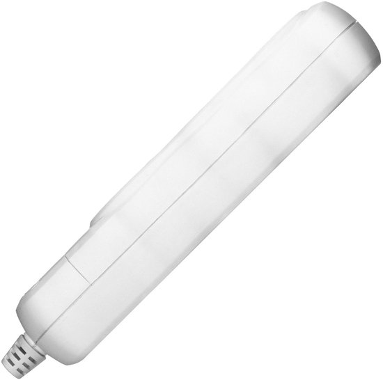 Stekkerdoos - Verdeelstekker 3 voudig - Verdeeldoos horizontaal - Stekkerblok zonder snoer/kabel - Wit