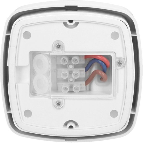 PIR Bewegingsmelder 360° – IP65 Waterdicht – Plafond Bewegingssensor Binnen & Buiten – 6 Meter Detectiebereik – Automatische Lichtschakelaar – Wit