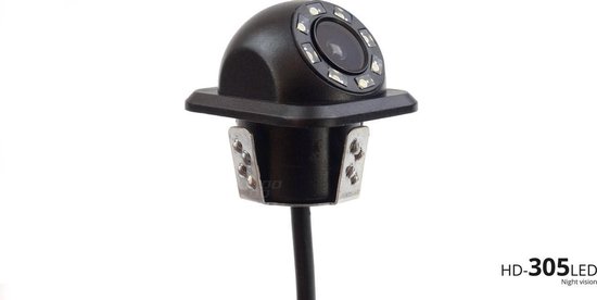 Parkeersensoren/Parkeerhulp (4 sensoren) met LCD scherm + Camera met nightvision - universeel