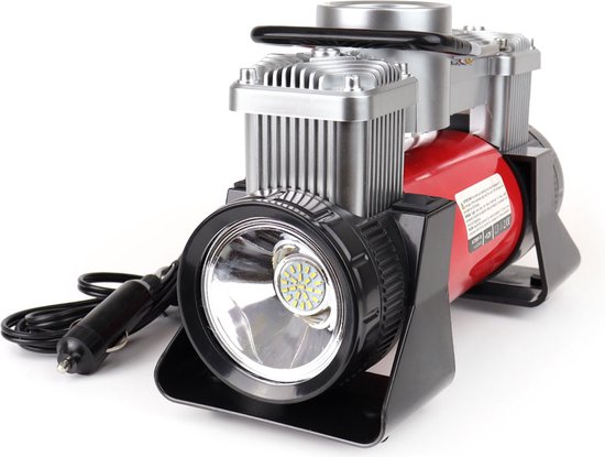 Auto luchtcompressor 2-cilinder - 12V
