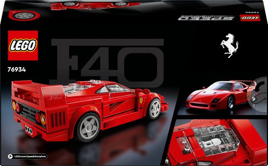 LEGO® Speed Champions - Ferrari F40 supercar - 76934