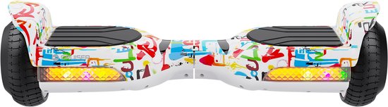 Rebel Cruiser Paint - Elektrische Hoverboard - 6,5 inch - LED - Voor Kinderen en Volwassenen