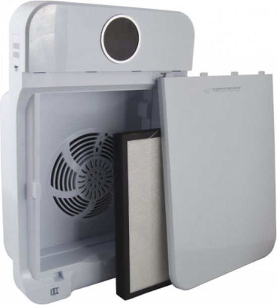 Esperanza EHP002 Luchtreiniger Met Ionisator - met HEPA-filter - Air Purifier - 35-50 m² - Wit