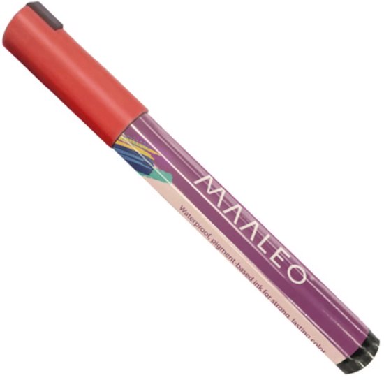 Maaleo acrylstiften 36 kleuren – sneldrogende verfmarkers voor papier, hout en textiel