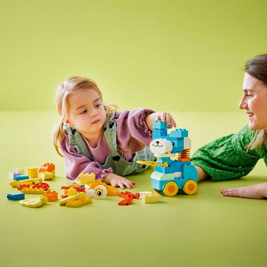 LEGO DUPLO 3-in-1 Dieren op Wielen Peuterspeelgoed - 10448
