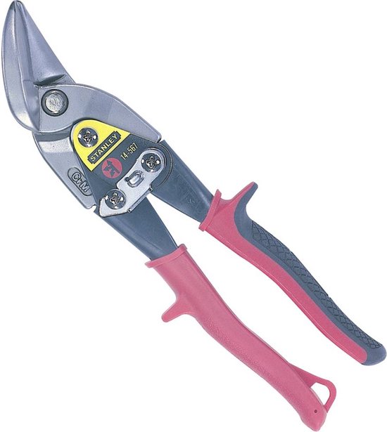 Stanley 2-14-568 Blikschaar zware bekken - Rechts - 250mm - Groen