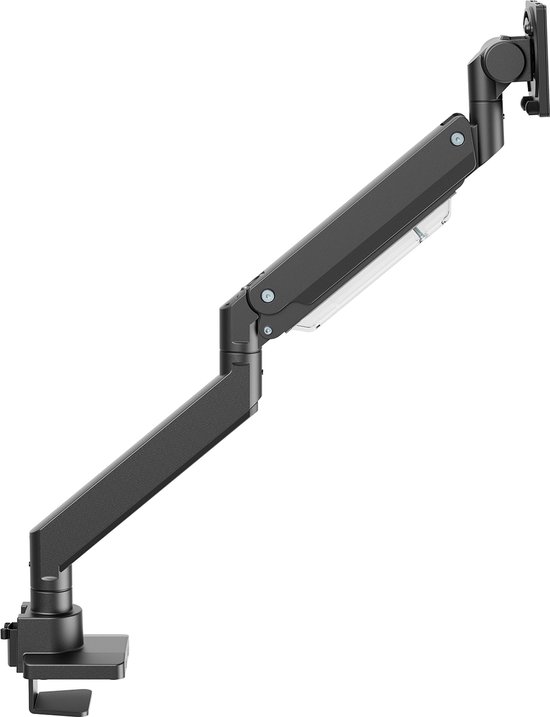 Maclean MC-968 - Monitorbeugel - Monitorhouder - Dubbele arm - Met gasveer - 17-57 inch - Tot 27kg - Zwart