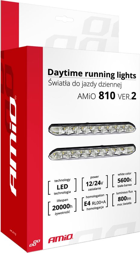 Dagrijlichten DRL 810 ver.2