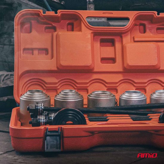 AMiO Silentblok en Lager Pers Set 26 Delig - Bushing Installatie en Demontage Gereedschap