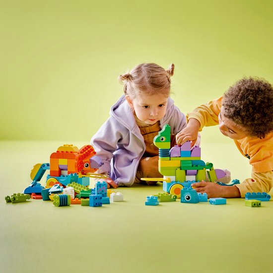 LEGO® DUPLO® Stad 3-in-1 Dinosaurussen op Wielen - 10451