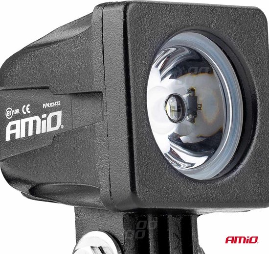 AMiO Krachtige Werklamp AWL18 1LED HP SPOT 9-36V Verstraler Spot Robuust Offroad
