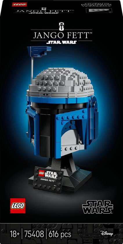 LEGO® Star Wars™ Jango Fett™ Helm voor Volwassenen - 75408