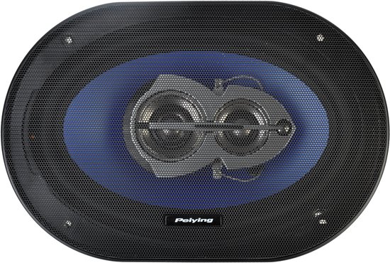 Peiying PY-AQ694C - Auto Luidsprekers - 150W - 3-weg - 6x9 inch