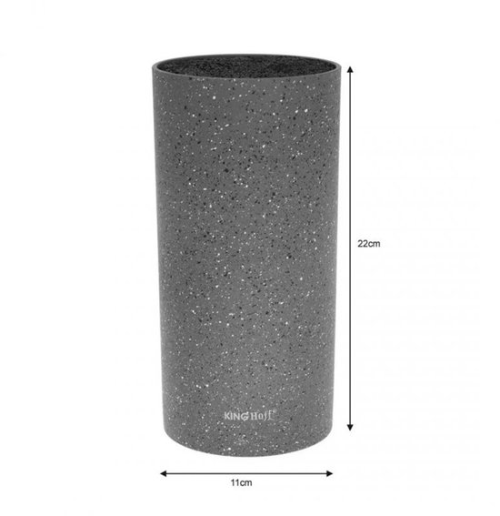 Kinghoff KH-1249 - Universeel Messenblok - 22cm - Kunststof Prikkers