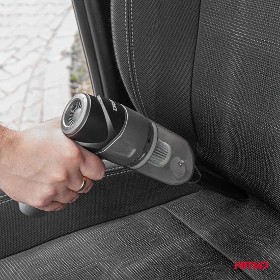 AMiO Auto Stofzuiger Draadloos - Autostofzuiger - Handstofzuiger - 40W - Grijs