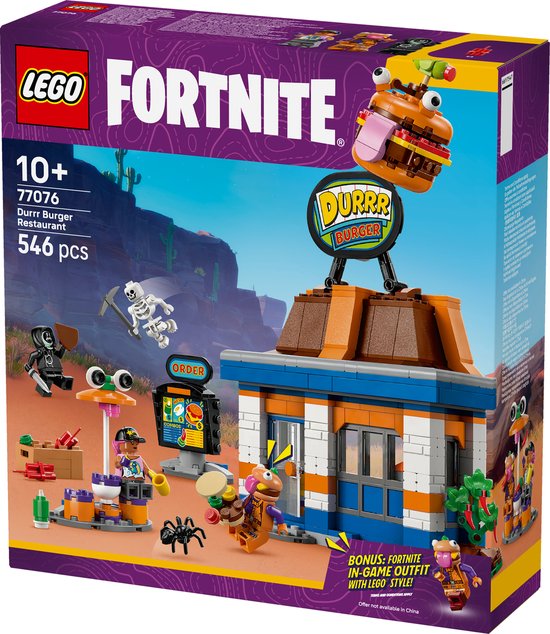 LEGO® Fortnite® Durrr Burger Restaurant - 77076