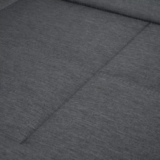 Trizand opvouwbaar veldbed met matras – verstelbare rugleuning, draagvermogen 150 kg, voor camping of thuis