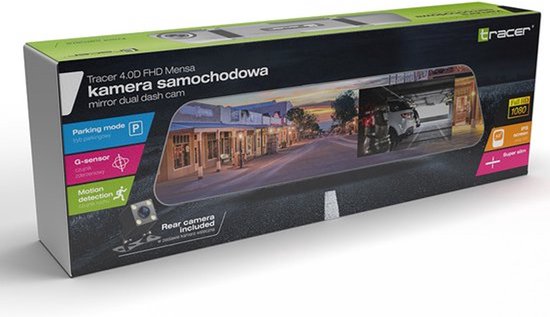 Autocamera met bewegingsmelder - Dashcam - HD