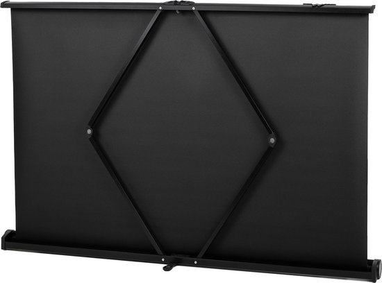 Maclean - Draagbaar projectiescherm - compact - desktop - 40", 16:9, MC-962