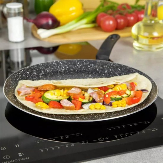 Kinghoff 1128 - pannenkoekenpan - Ø28 cm - Ook voor inductie