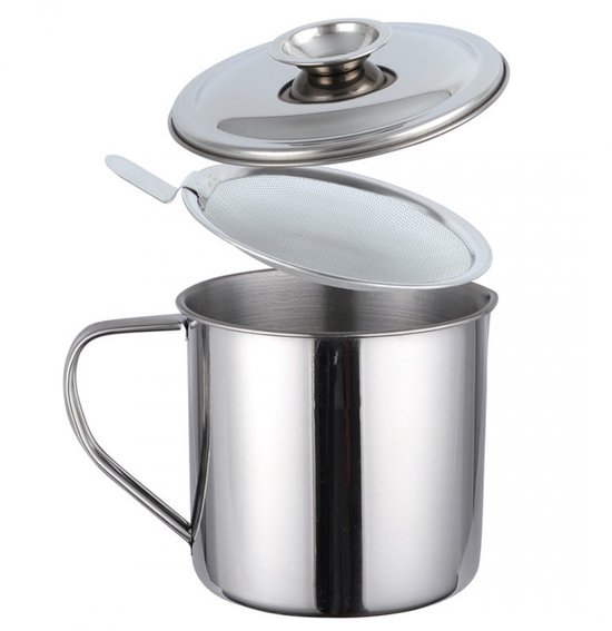 Kinghoff 1726 - Oliecontainer - 1.2 liter - met filter