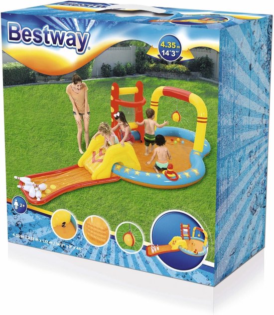 Bestway Speelzwembad Kleine Kampioenen - 435x213x117cm