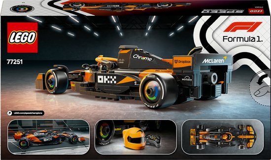 LEGO Speed Champions McLaren F1 Team MCL38 racewagen Set - 77251