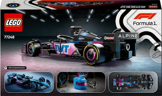 LEGO Speed Champions BWT Alpine F1 Team A524 racewagen Set - 77248