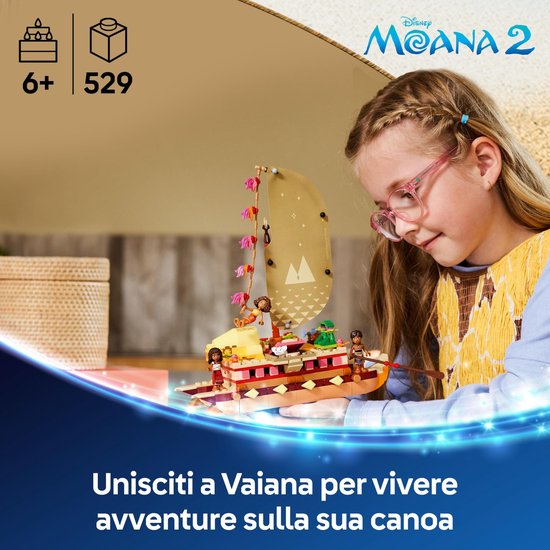 LEGO Disney Princess - Vaiana's avonturenkano - 43270