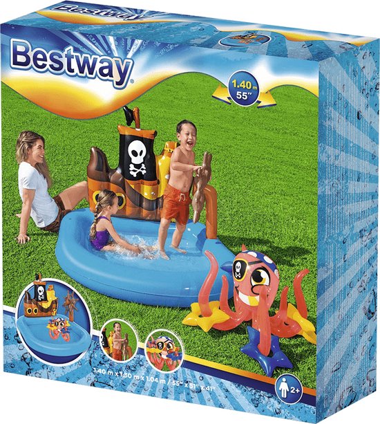 Bestway Speelzwembad (140 x 130 x 104 cm) - Speelboot