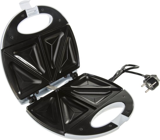 Adler AD 301 - Tosti apparaat - wit - 750 Watt