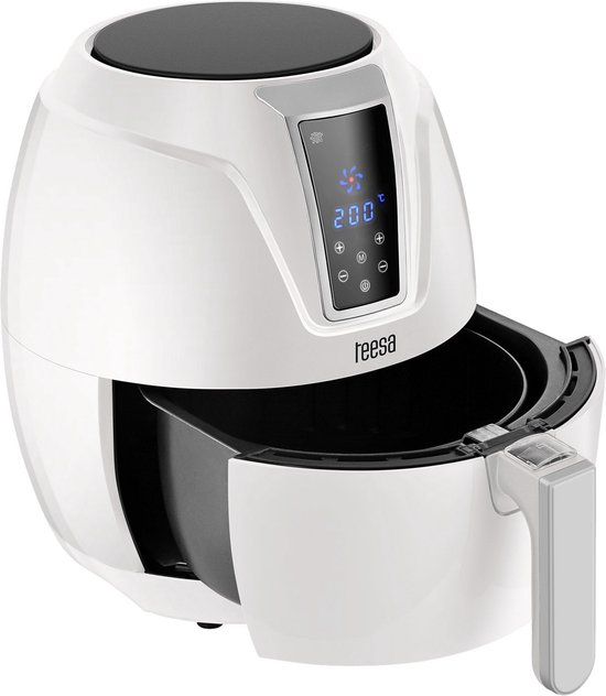 Teesa TSA8046W - Digitale airfryer, 3,2 liter, wit