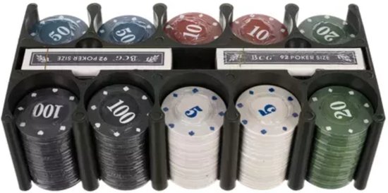 Malatec Alles-in-één Texas Poker Set - 200 Chips en Meer
