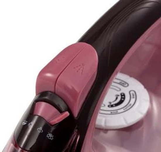 Ion Stoomstrijkijzer - 2600W - roze MS 5028 Mesko
