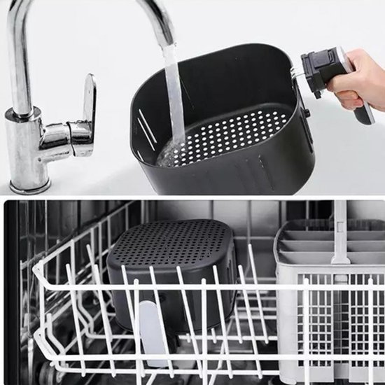 Klausberg KB-7571 - Heteluchtfriteuse - 1800W - 7,7L - Rood