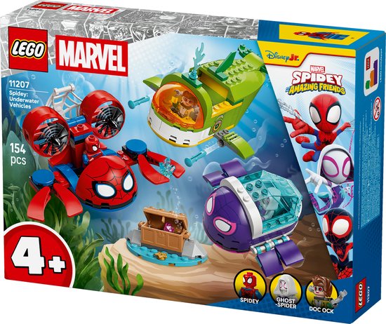 LEGO - Spidey Onderwatervoertuigen - 11207