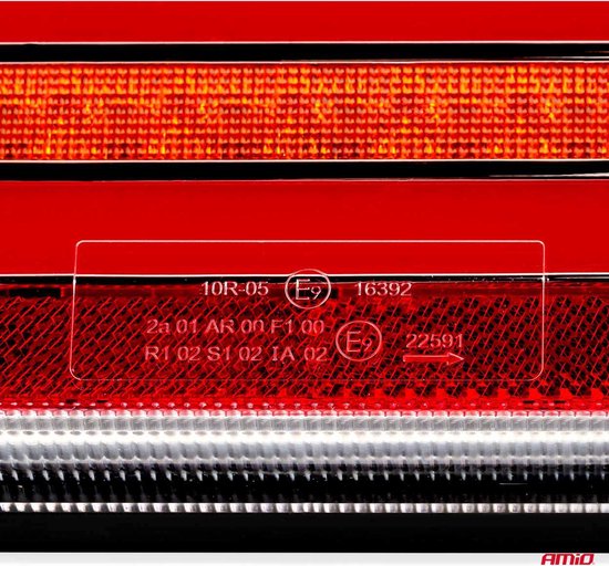 Combinatie LED-achterlicht AMiO RCL-01-LR dynamisch, rechts