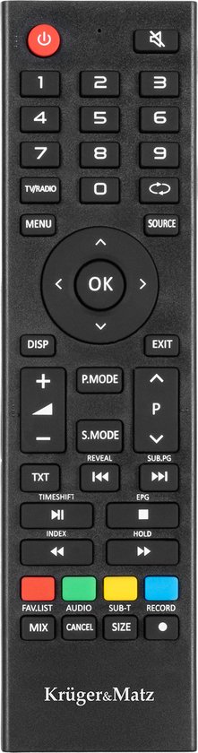 Kruger&Matz - 24" HD Televisie - DVB-T2 - H.265 HEVC