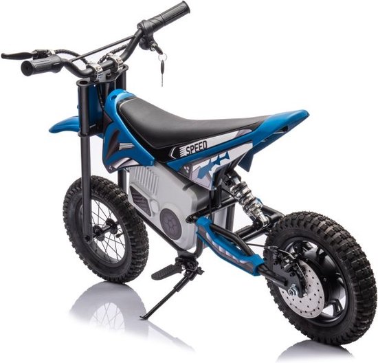 Kinder crossmotor elektrisch - khaki - 350W - 116x53x75 cm