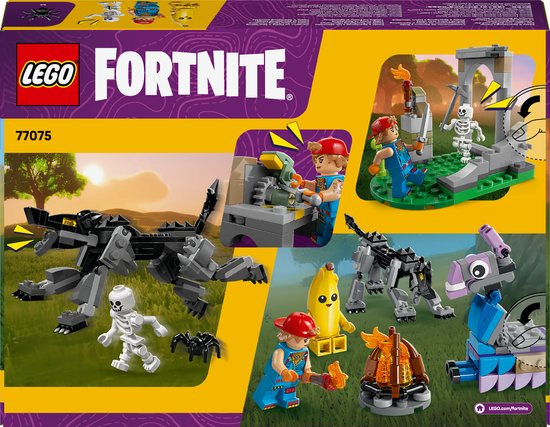 LEGO® Fortnite® Peely en Sparkplugs Kamp - 77075