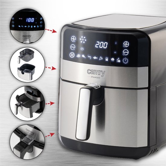 Camry CR 6311 - Airfryer Oven - 9 programma's - 5 liter