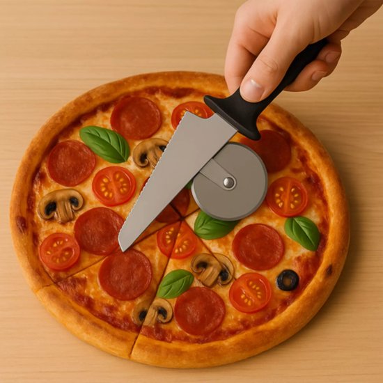 Ruhhy elektrische pizzaoven 420°C met keramische steen – compact, snel en met accessoires
