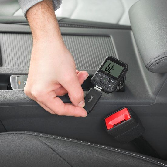 Peiying URZ0467-1 - FM Transmitter - Bluetooth - USB - microSD