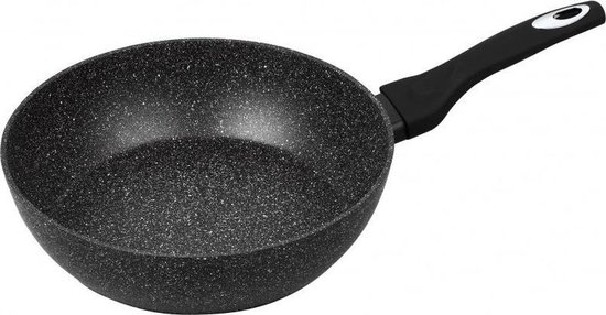 Klausberg 7296 -  hapjespan met deksel - Ø28 cm - Marmer coating - Alle warmtebronnen