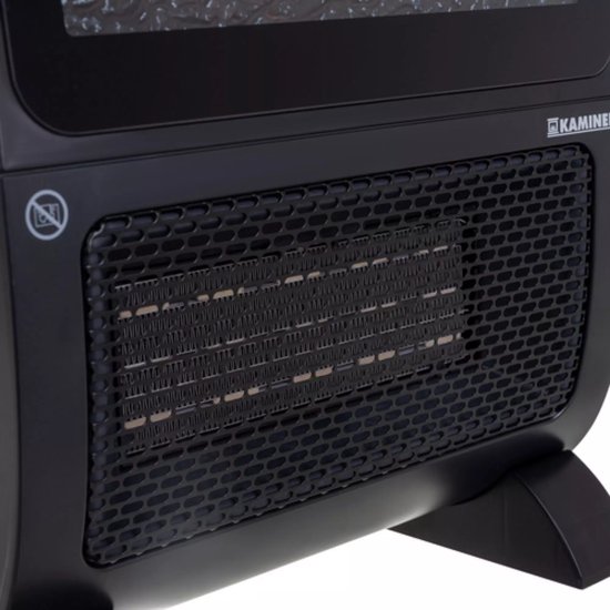 Kaminer Elektrische kachel 2000W met LED-vlameffect, keramische verwarming en afstandsbediening