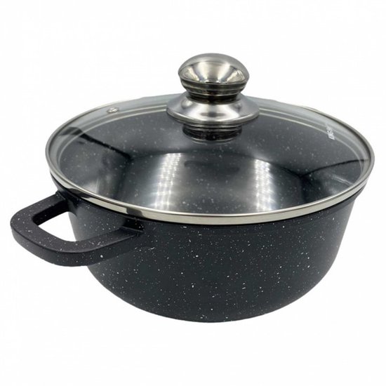 Kinghoff 1597 - Braadpan - met Aromaknop - 28 cm - 6.5 liter